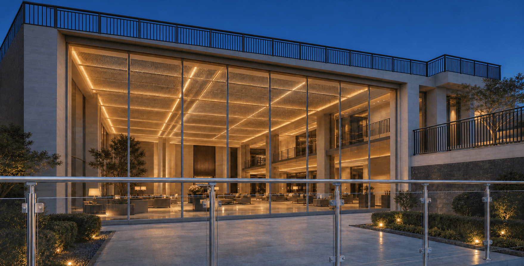 Selected architectural metalwork project